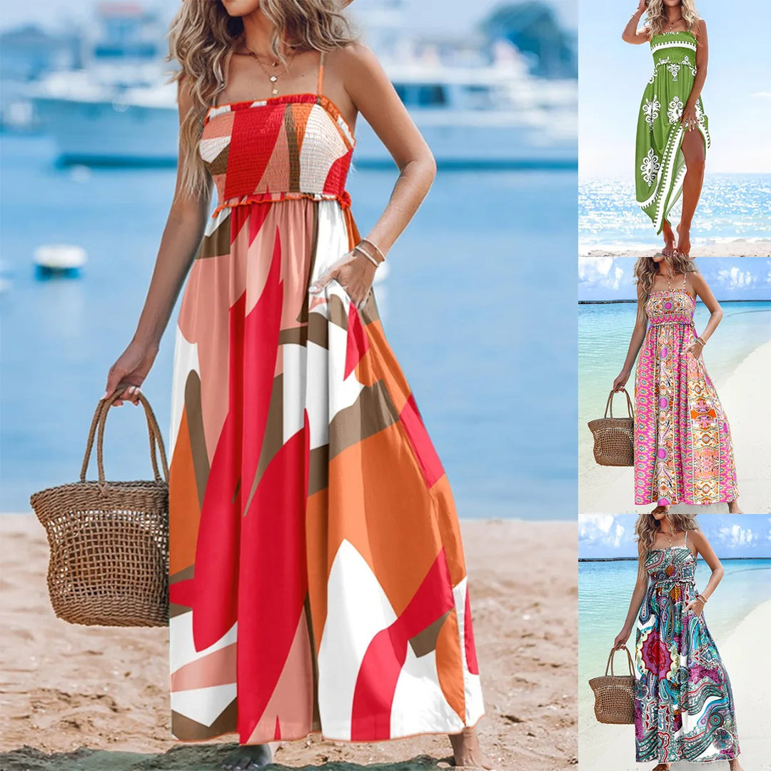 Rhea – Boho Maxi Dress